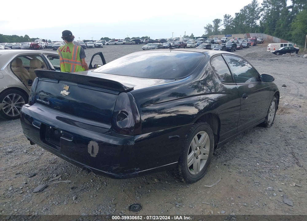 2006 CHEVROLET MONTE CARLO LTZ VIN: 2G1WN151669233519