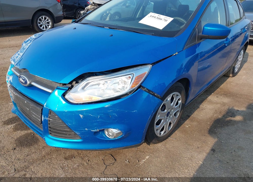 2012 FORD FOCUS SE VIN: 1FAHP3F23CL342561