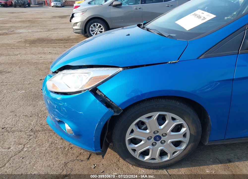 2012 FORD FOCUS SE VIN: 1FAHP3F23CL342561
