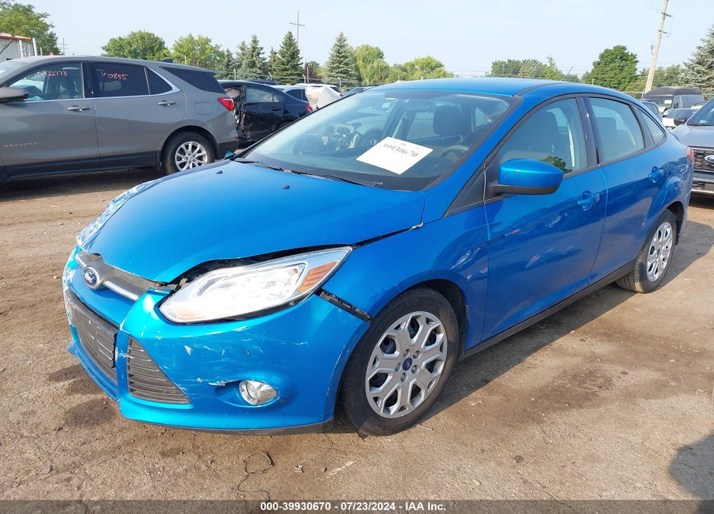 2012 FORD FOCUS SE VIN: 1FAHP3F23CL342561