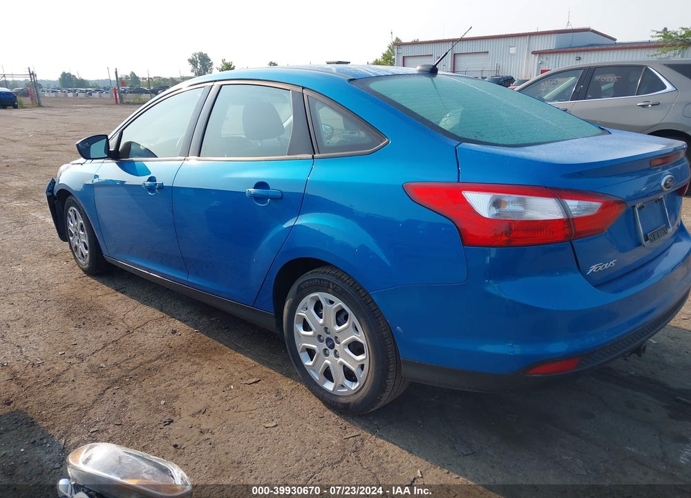 2012 FORD FOCUS SE VIN: 1FAHP3F23CL342561
