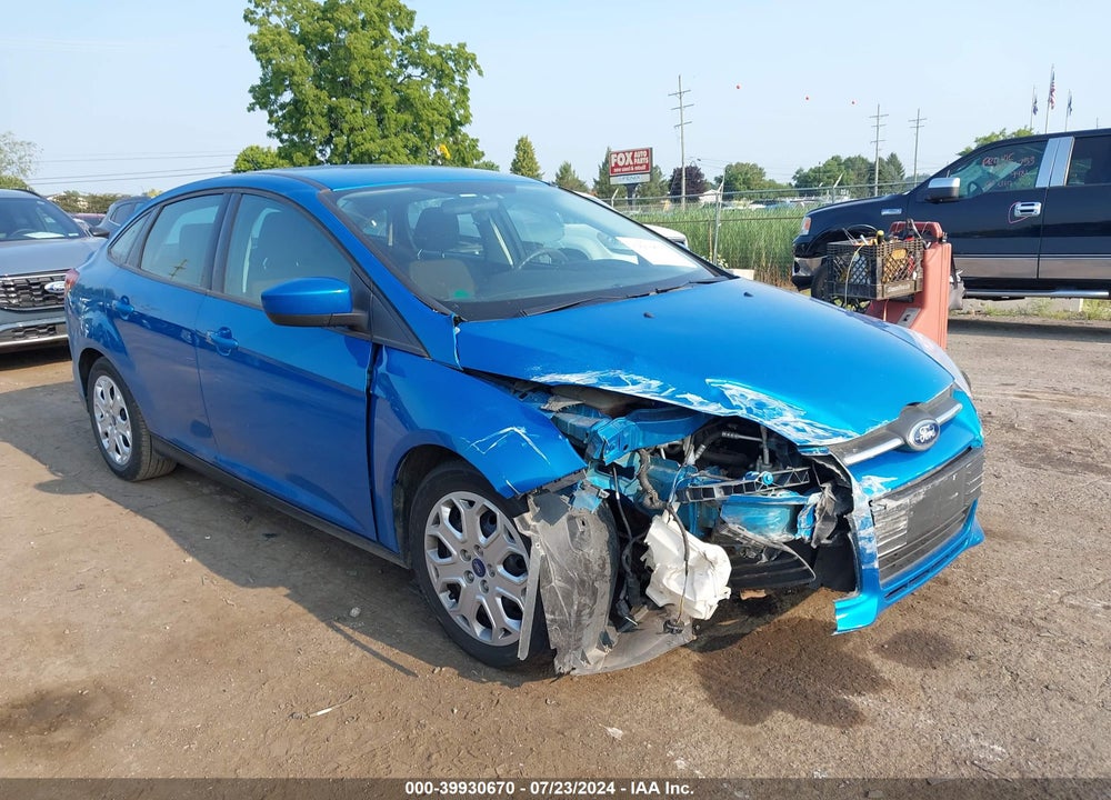 2012 FORD FOCUS SE VIN: 1FAHP3F23CL342561