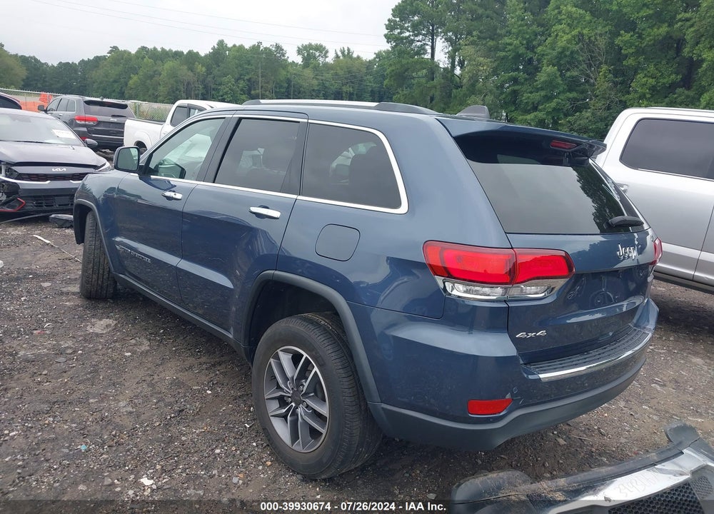 2021 JEEP GRAND CHEROKEE LIMITED 4X4 VIN: 1C4RJFBG0MC620451