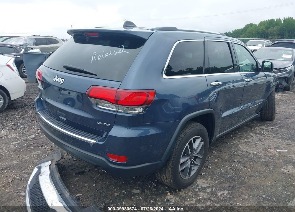 2021 JEEP GRAND CHEROKEE LIMITED 4X4 VIN: 1C4RJFBG0MC620451