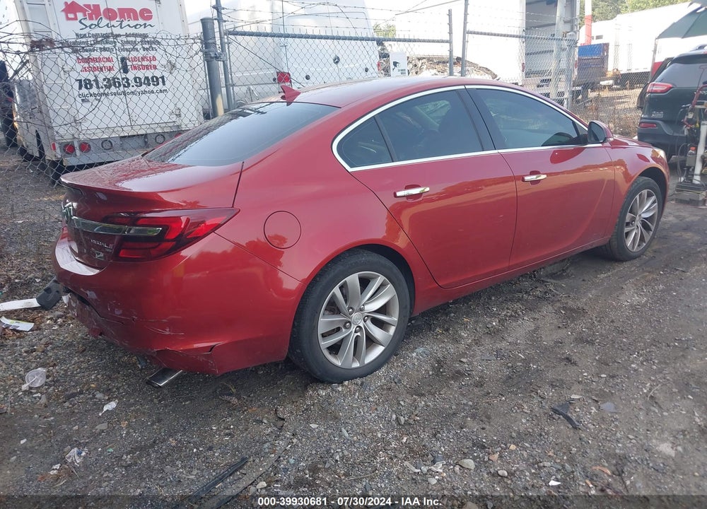 2014 BUICK REGAL TURBO PREMIUM I VIN: 2G4GP5EX8E9188417