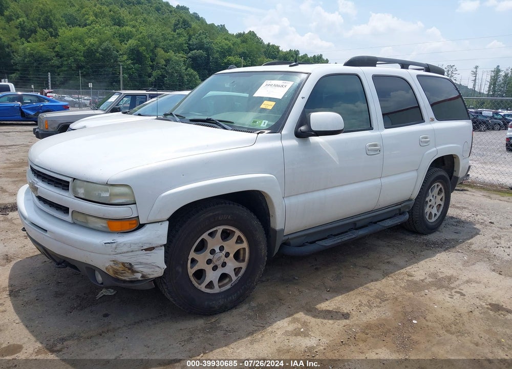2004 CHEVROLET TAHOE Z71 VIN: 1GNEK13Z54R182786
