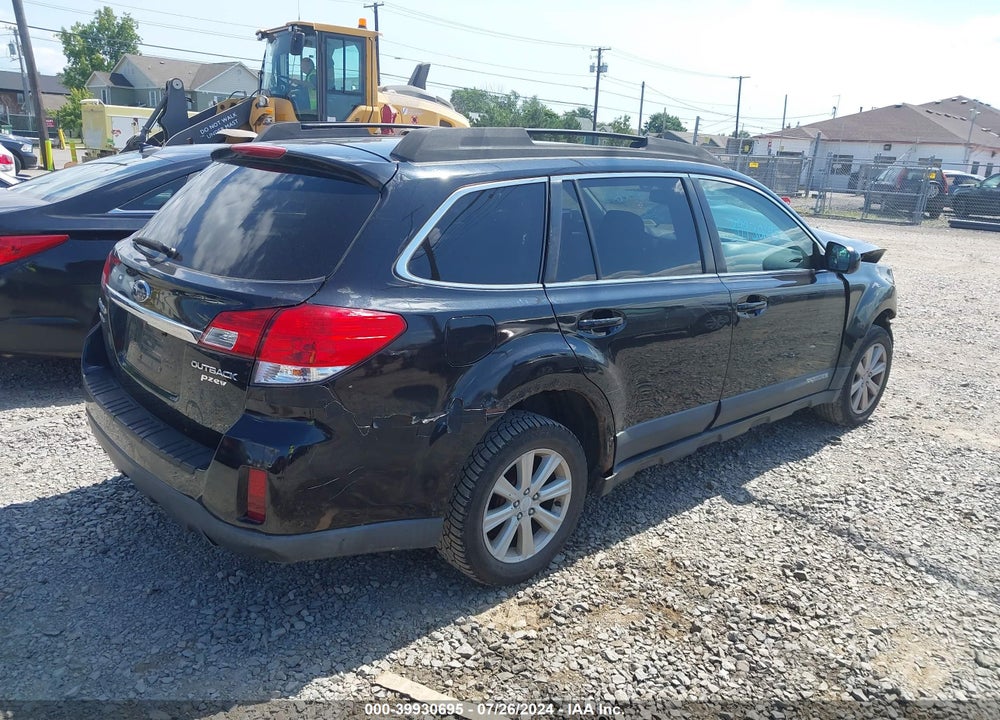 2010 SUBARU OUTBACK 2.5I LIMITED VIN: 4S4BRBLC1A3317894
