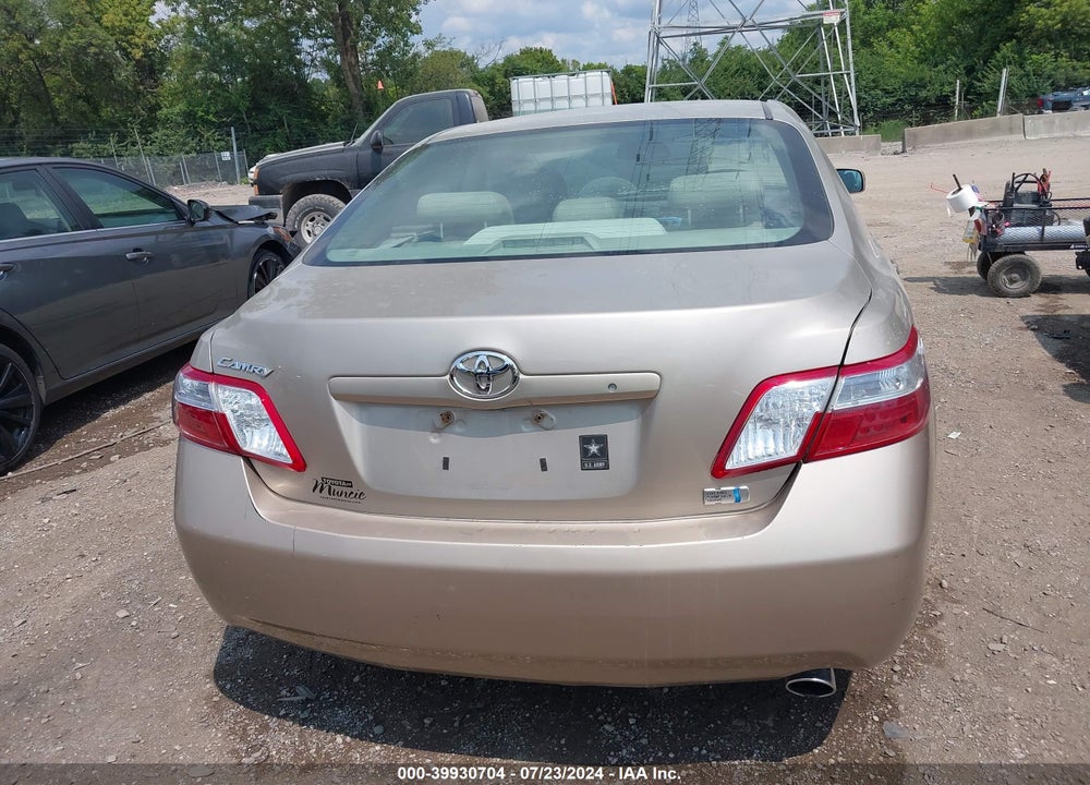 2009 TOYOTA CAMRY HYBRID VIN: 4T1BB46KX9U084705