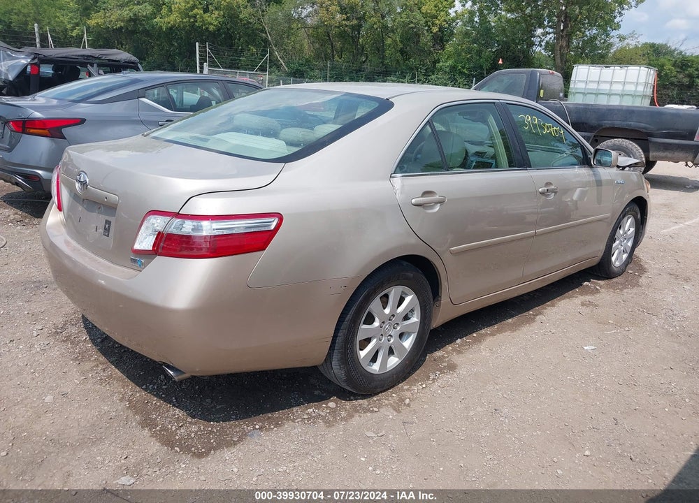 2009 TOYOTA CAMRY HYBRID VIN: 4T1BB46KX9U084705