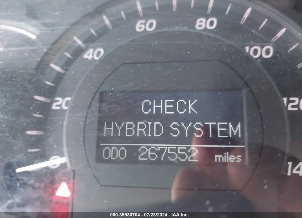 2009 TOYOTA CAMRY HYBRID VIN: 4T1BB46KX9U084705