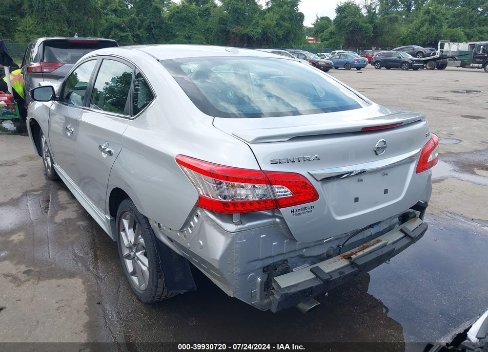 2015 NISSAN SENTRA SR VIN: 3N1AB7AP2FY314608