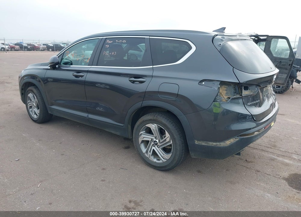 2021 HYUNDAI SANTA FE SE VIN: 5NMS1DAJ8MH333606