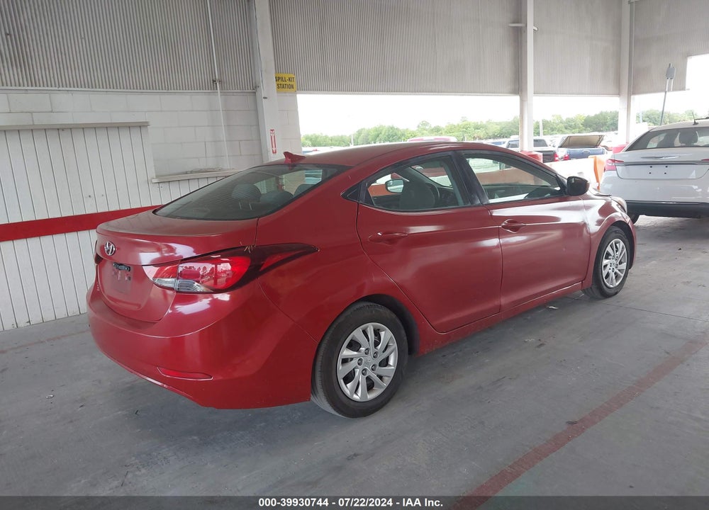 2015 HYUNDAI ELANTRA SE VIN: KMHDH4AE1FU310506