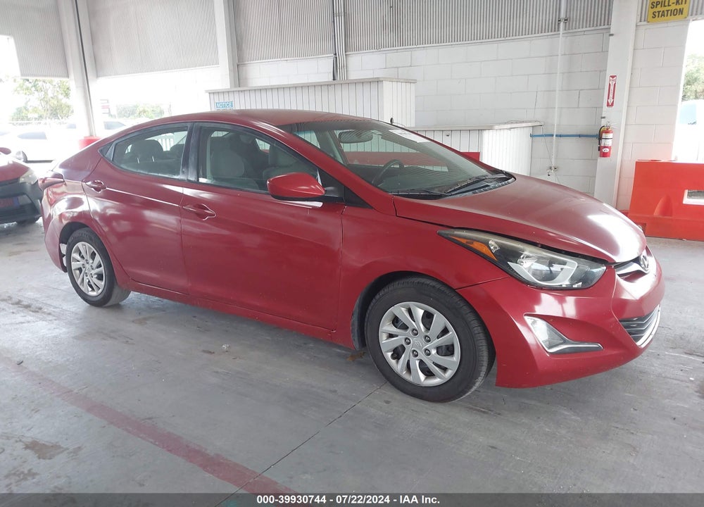 2015 HYUNDAI ELANTRA SE VIN: KMHDH4AE1FU310506