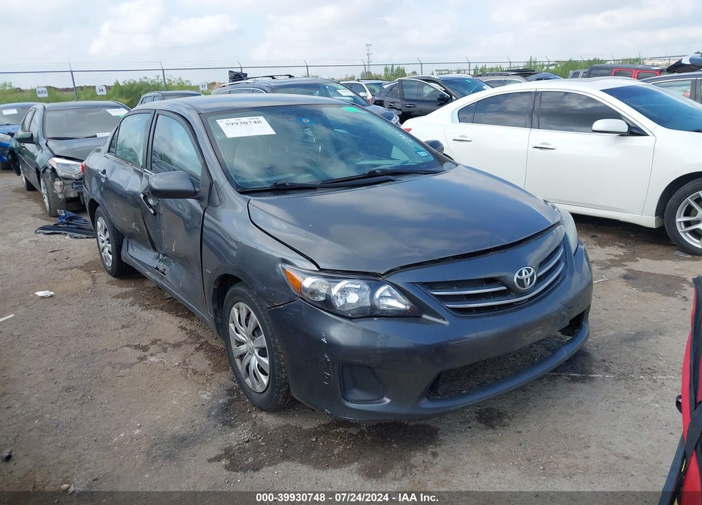 2013 TOYOTA COROLLA LE VIN: 2T1BU4EE8DC932418