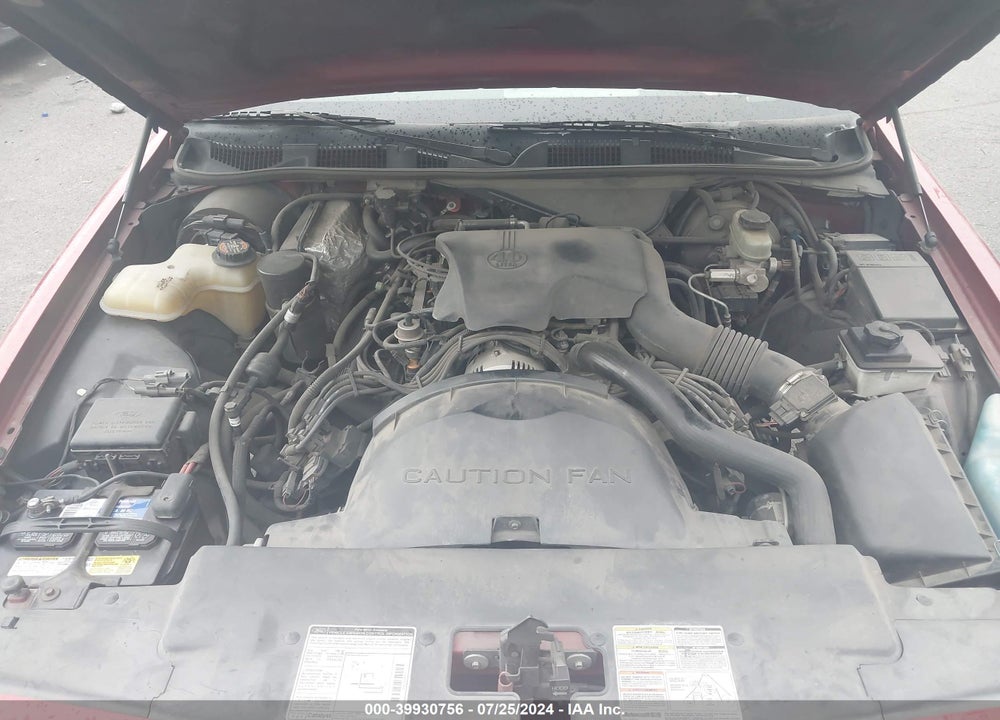 1996 FORD CROWN VICTORIA LX VIN: 2FALP74W1TX191374