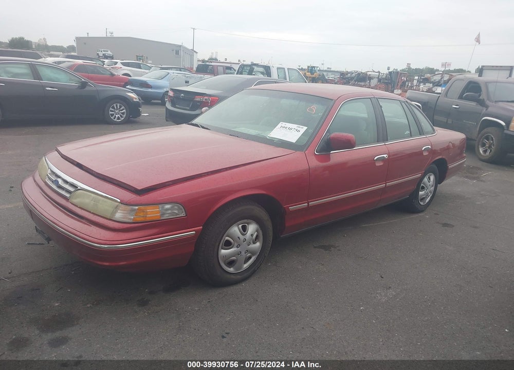 1996 FORD CROWN VICTORIA LX VIN: 2FALP74W1TX191374