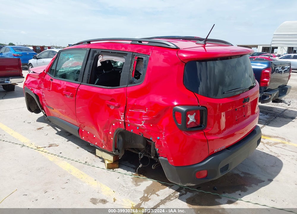 2017 JEEP RENEGADE ALTITUDE FWD VIN: ZACCJABB6HPF44300