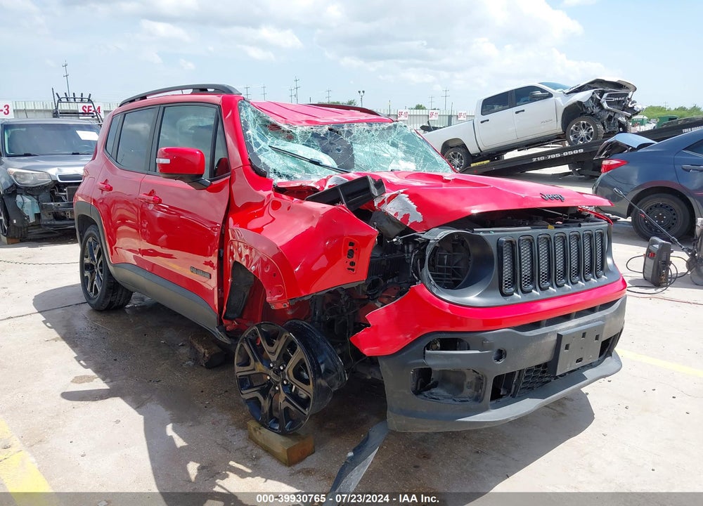 2017 JEEP RENEGADE ALTITUDE FWD VIN: ZACCJABB6HPF44300