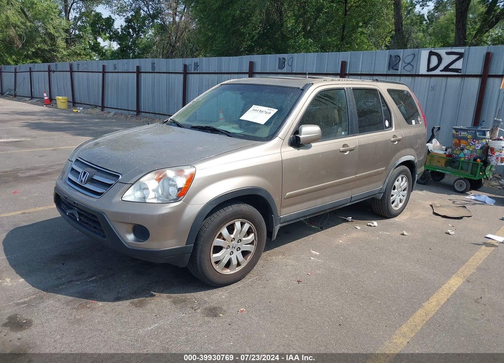 2006 HONDA CR-V SE VIN: JHLRD78976C062447