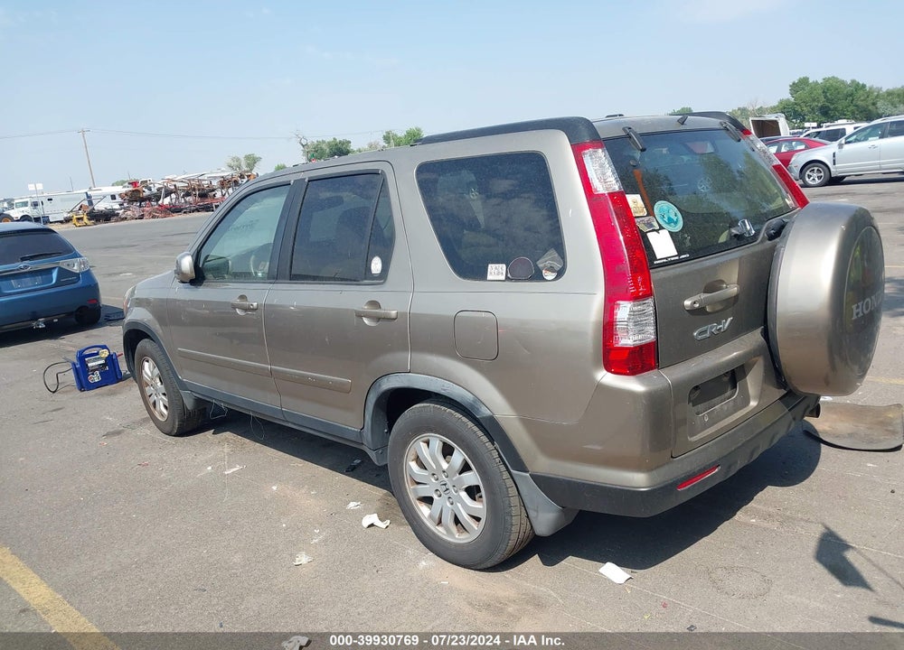 2006 HONDA CR-V SE VIN: JHLRD78976C062447