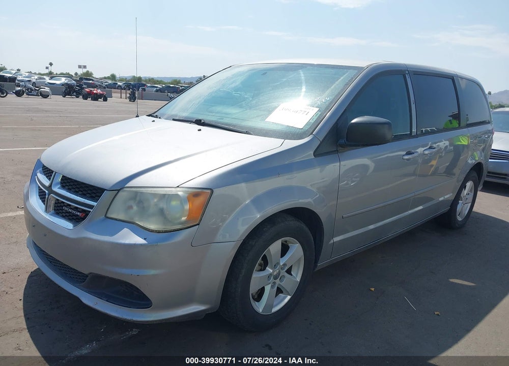 2013 DODGE GRAND CARAVAN SE VIN: 2C4RDGBG0DR771472