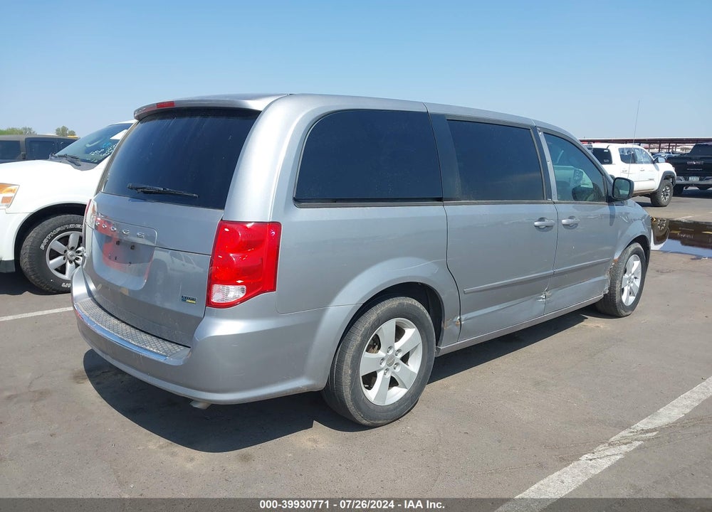 2013 DODGE GRAND CARAVAN SE VIN: 2C4RDGBG0DR771472