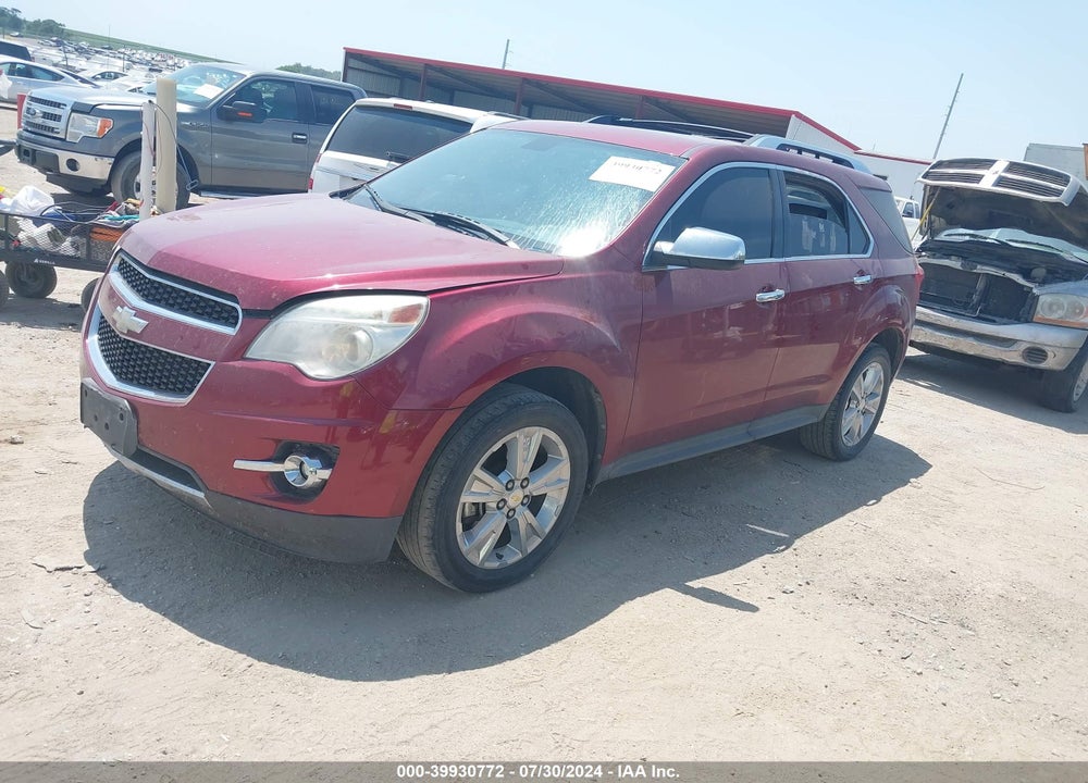 2010 CHEVROLET EQUINOX LTZ VIN: 2CNFLGEYXA6397519
