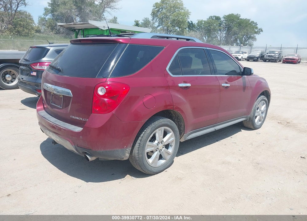 2010 CHEVROLET EQUINOX LTZ VIN: 2CNFLGEYXA6397519