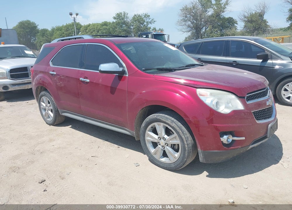 2010 CHEVROLET EQUINOX LTZ VIN: 2CNFLGEYXA6397519