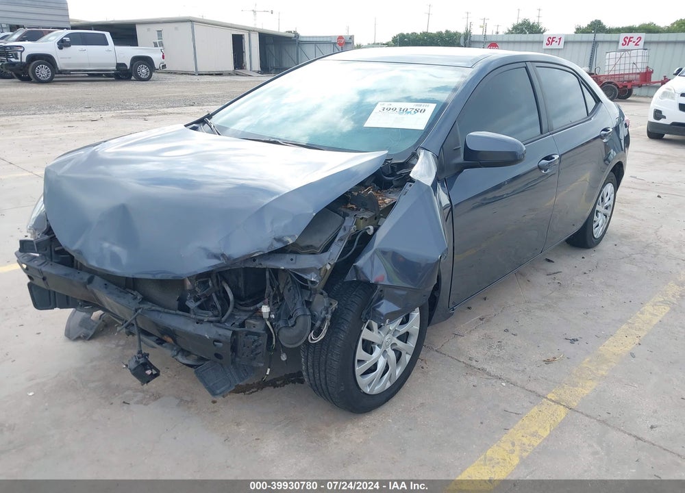 2019 TOYOTA COROLLA LE VIN: 5YFBURHE3KP887135
