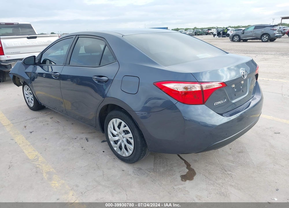 2019 TOYOTA COROLLA LE VIN: 5YFBURHE3KP887135