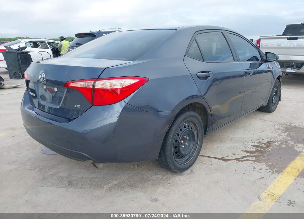 2019 TOYOTA COROLLA LE VIN: 5YFBURHE3KP887135