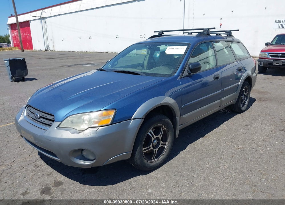 2007 SUBARU OUTBACK 2.5I BASIC VIN: 4S4BP61C877336010