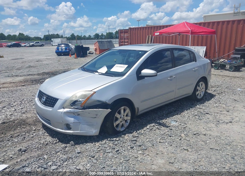 2008 NISSAN SENTRA 2.0SL VIN: 3N1AB61EX8L632551