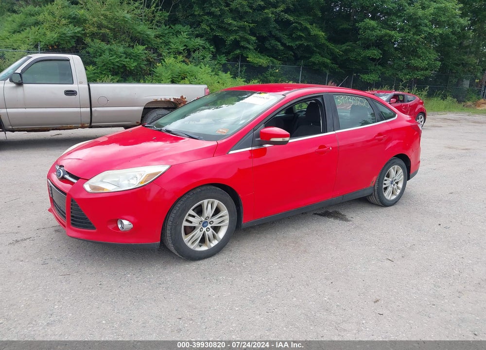 2012 FORD FOCUS SEL VIN: 1FAHP3H22CL107520