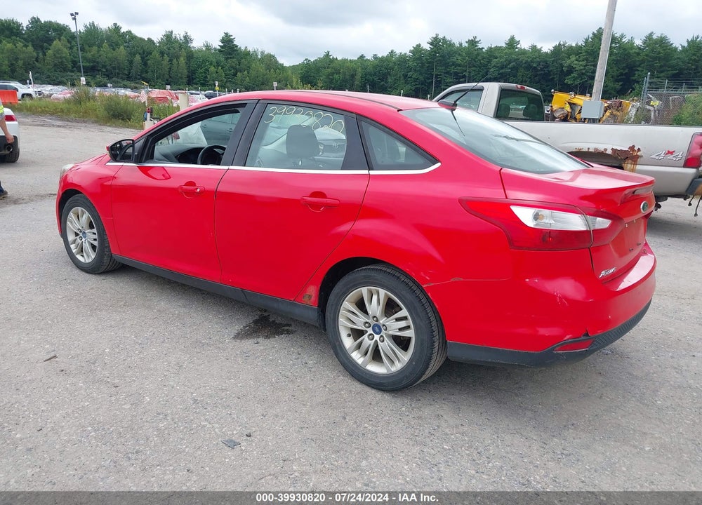2012 FORD FOCUS SEL VIN: 1FAHP3H22CL107520