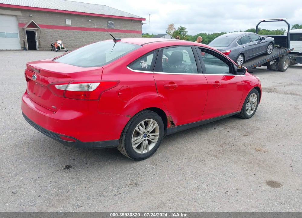 2012 FORD FOCUS SEL VIN: 1FAHP3H22CL107520