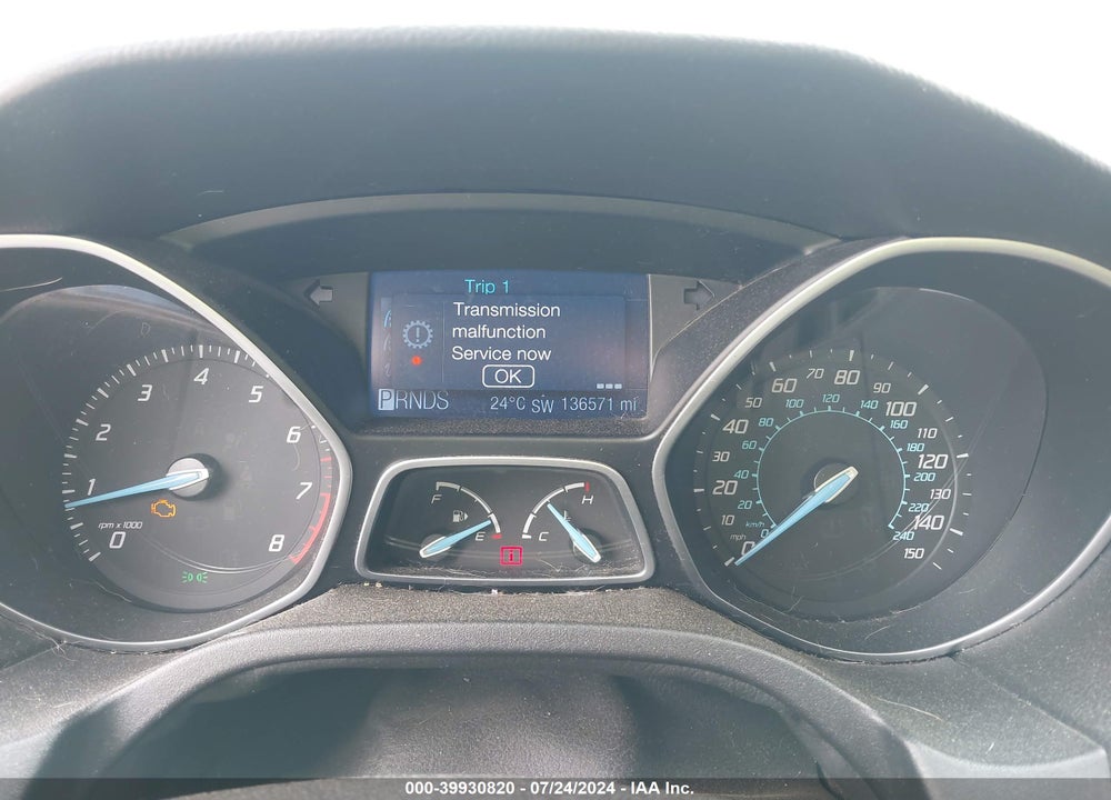 2012 FORD FOCUS SEL VIN: 1FAHP3H22CL107520