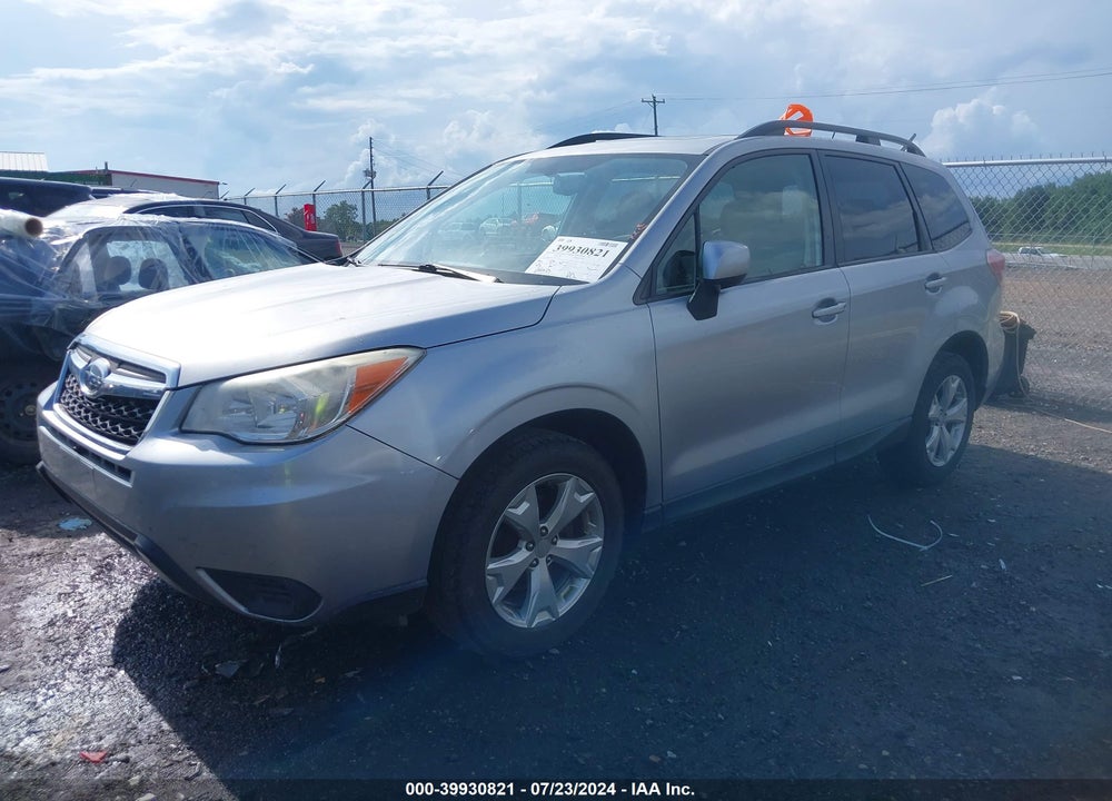 2014 SUBARU FORESTER 2.5I PREMIUM VIN: JF2SJADC3EH511390
