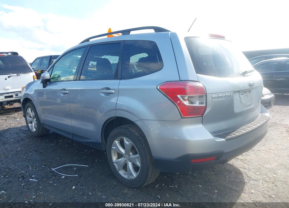 2014 SUBARU FORESTER 2.5I PREMIUM VIN: JF2SJADC3EH511390