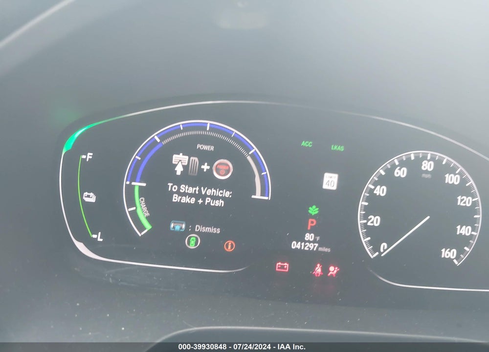 2022 HONDA INSIGHT VIN: 19XZE4F91NE005955