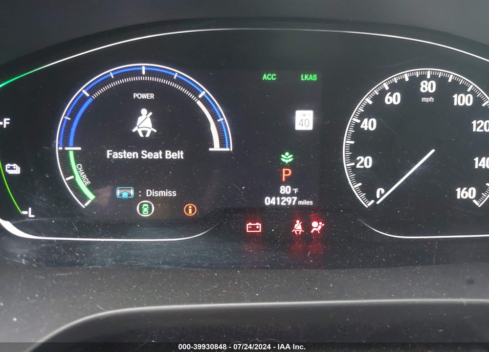 2022 HONDA INSIGHT VIN: 19XZE4F91NE005955