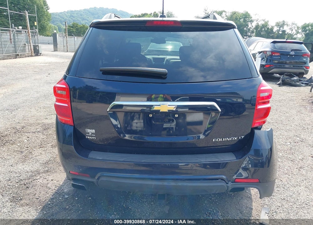 2016 CHEVROLET EQUINOX LT VIN: 2GNFLFE32G6196698