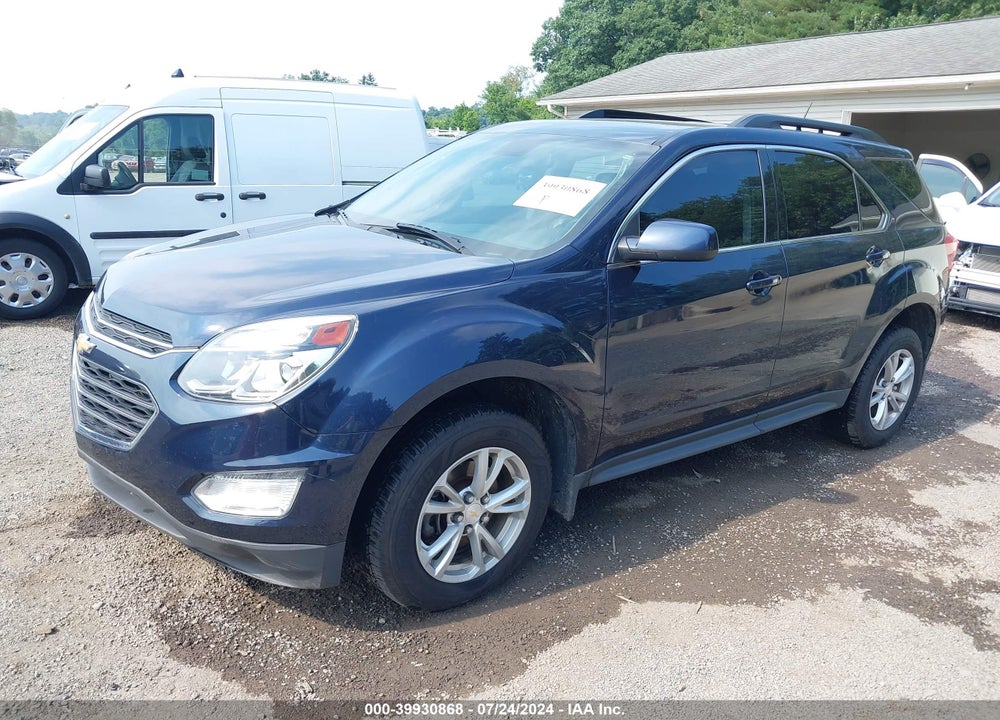 2016 CHEVROLET EQUINOX LT VIN: 2GNFLFE32G6196698