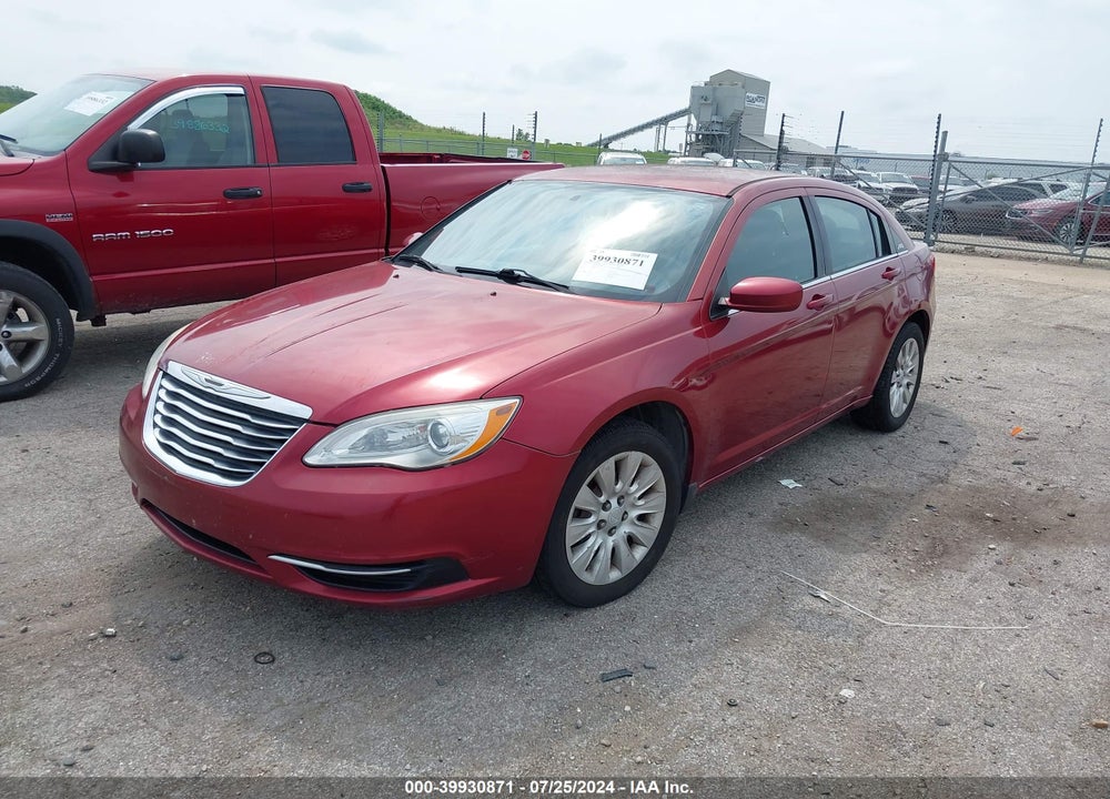 2012 CHRYSLER 200 LX VIN: 1C3CCBAB4CN320353