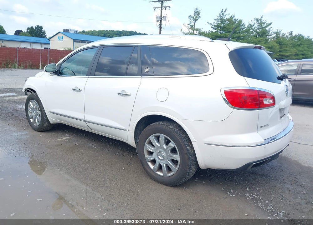 2016 BUICK ENCLAVE LEATHER VIN: 5GAKVBKD7GJ108093