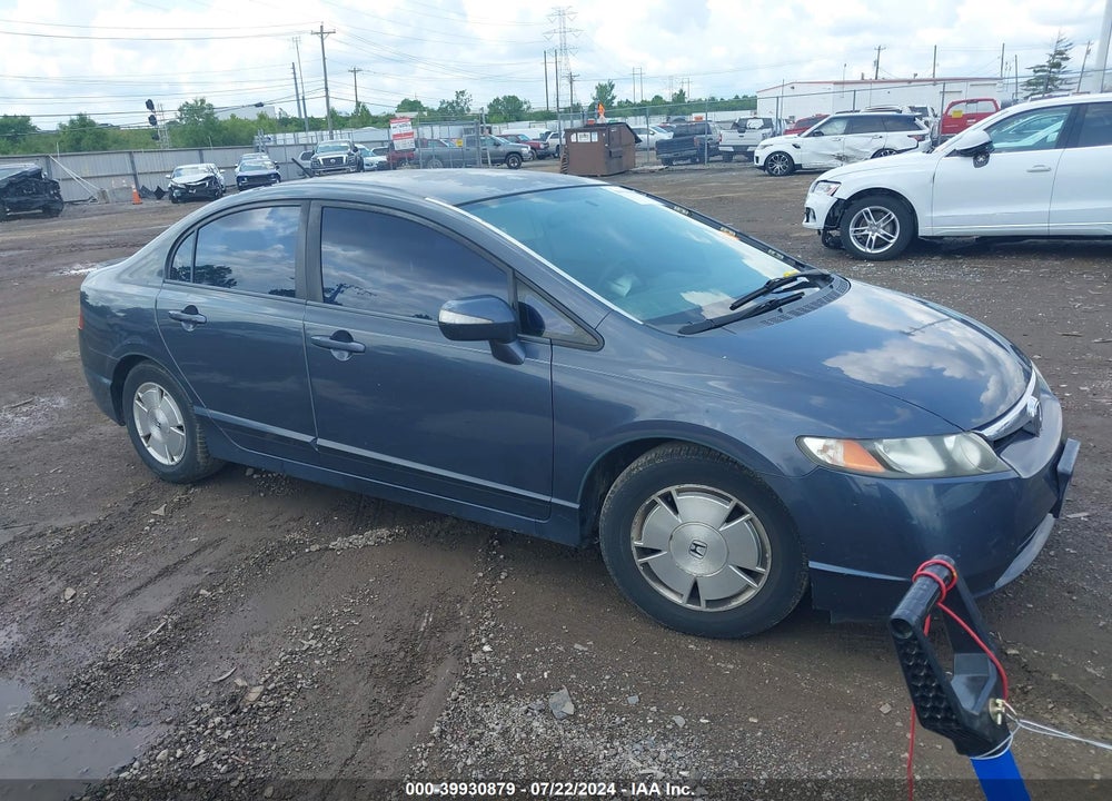 2008 HONDA CIVIC HYBRID VIN: JHMFA36268S012718
