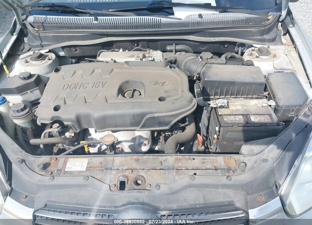 2008 HYUNDAI ACCENT GLS VIN: KMHCN46C58U259185