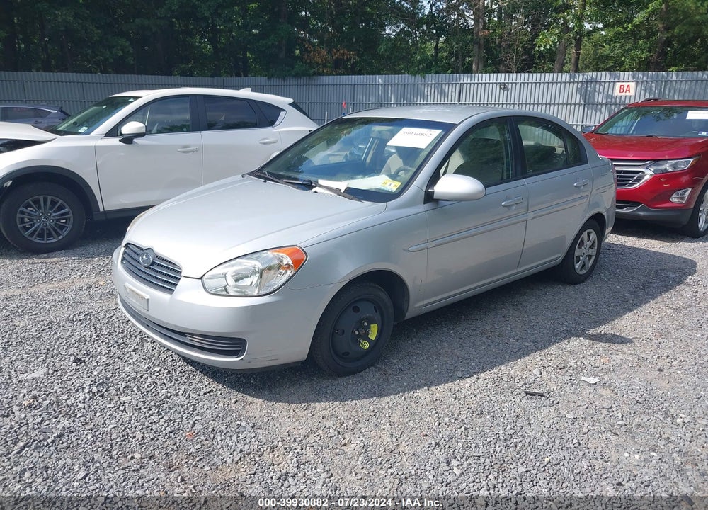 2008 HYUNDAI ACCENT GLS VIN: KMHCN46C58U259185